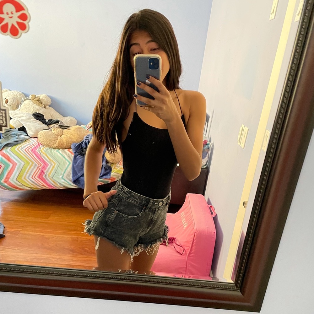 Black brandy bodysuit